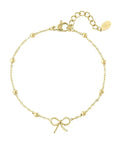 Armbandje strik basic goud-LAcollections