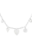bedelketting zilver