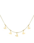 Heart to heart ketting goud-LAcollections