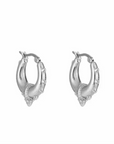 Bali hoop oorbellen zilver-LAcollections