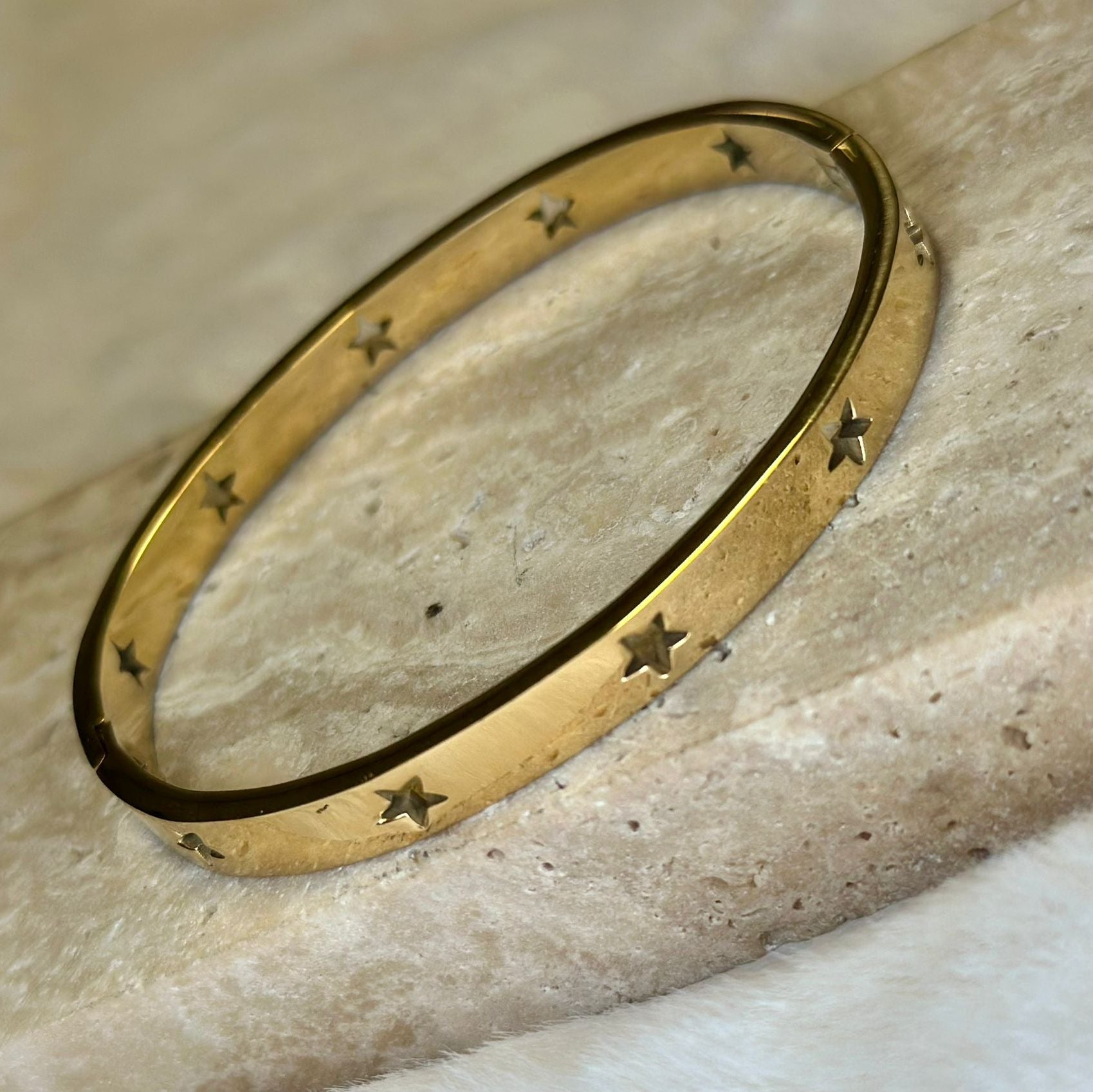 Bangle-ster-goud-lacollections