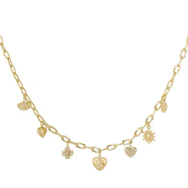 Bedelketting dagelijkse stijl goud-LAcollections