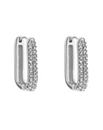 Glamour oorbellen zilver-LAcollections