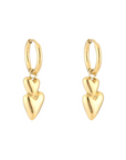 Hartje oorbellen goud-LAcollections