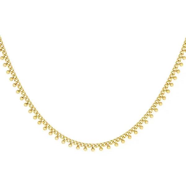 Ketting stippen goud-LAcollections