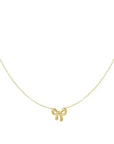 Ketting strik goud-LAcollections