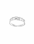 Klassieke ring met hartje zilver-LAcollections