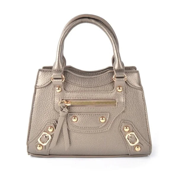 Kunstlederen tas beige-LAcollections