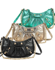Kunstlederen tas metallic-LAcollections