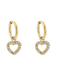 Love oorbellen goud-LAcollections