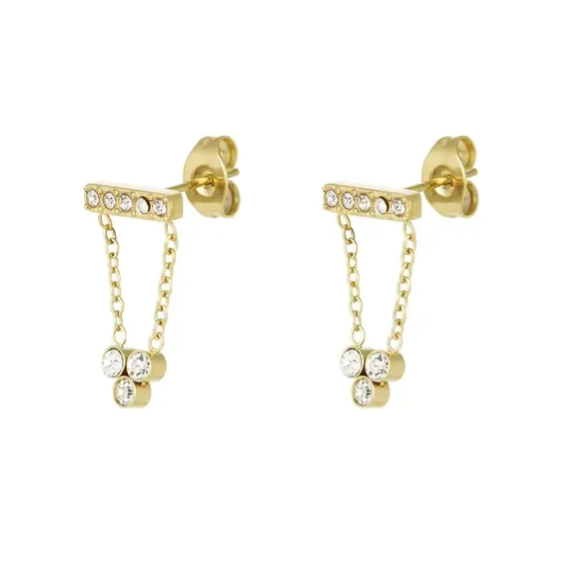 Oorbellen fancy fair goud-LAcollections