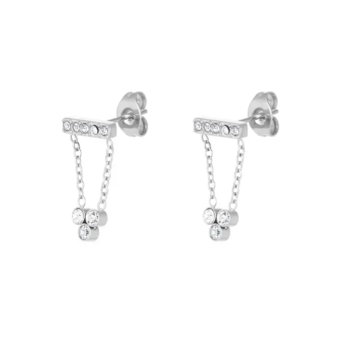 Oorbellen fancy fair zilver-LAcollections