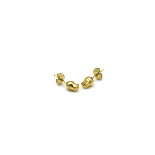 Oorbellen roosjes goud-LAcollections