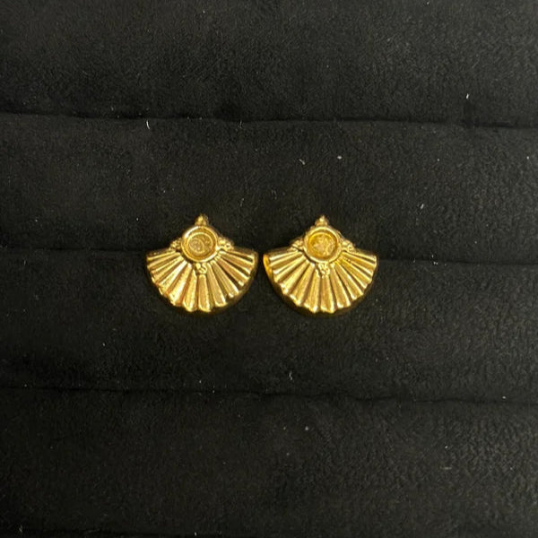 Oorbellen schelp goud-LAcollections