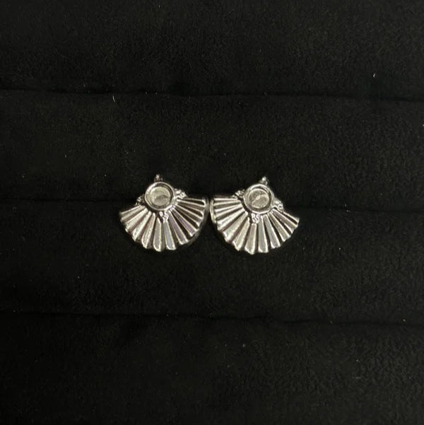 Oorbellen schelp zilver-LAcollections