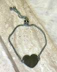 Persoonlijke-armband-groot-hart-zilver-lacollections