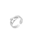 Ring maan en sterretjes zilver-LAcollections