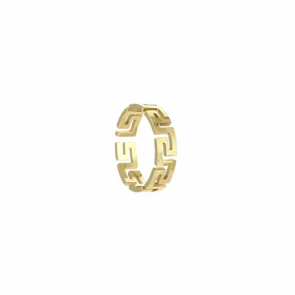 Ring met patroon goud-LAcollections