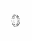 Ring met patroon zilver-LAcollections