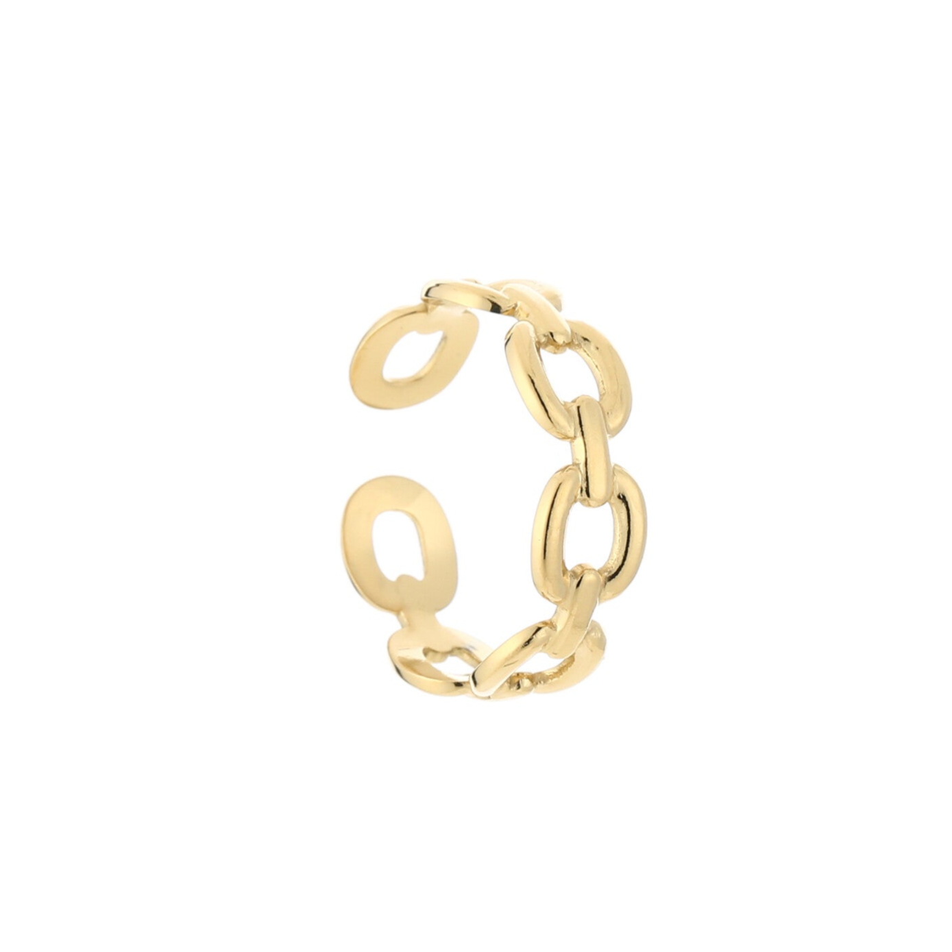 Schakelpatroon basic ring goud-LAcollections