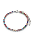 Armband diamant gekleurd