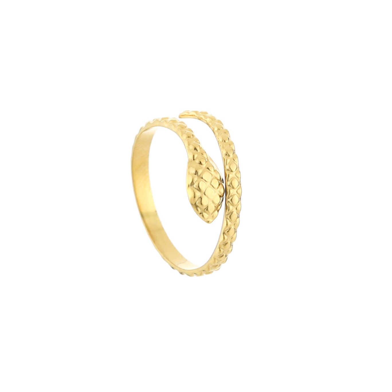 Slangen ring goud-LAcollections