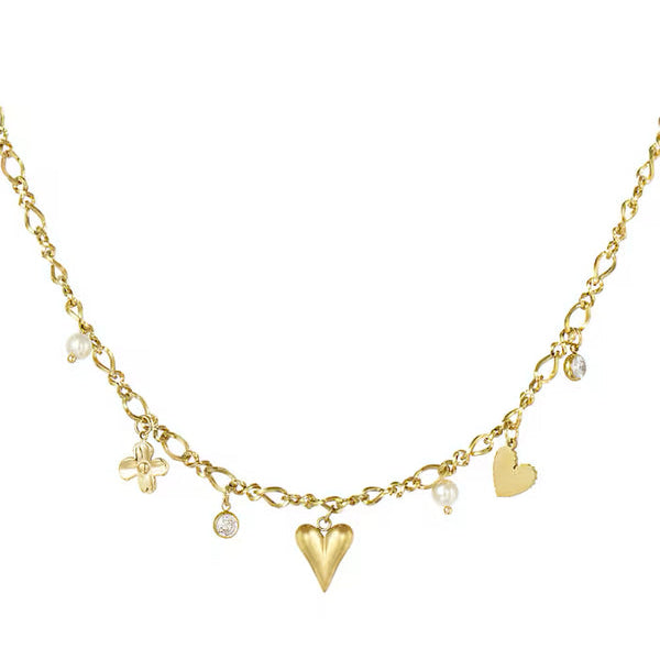 Sparkling love bedelketting goud-LAcollections