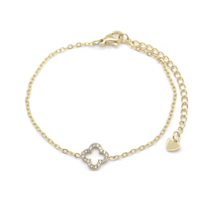 armband-diamantklavertje-goud-LAcollections

