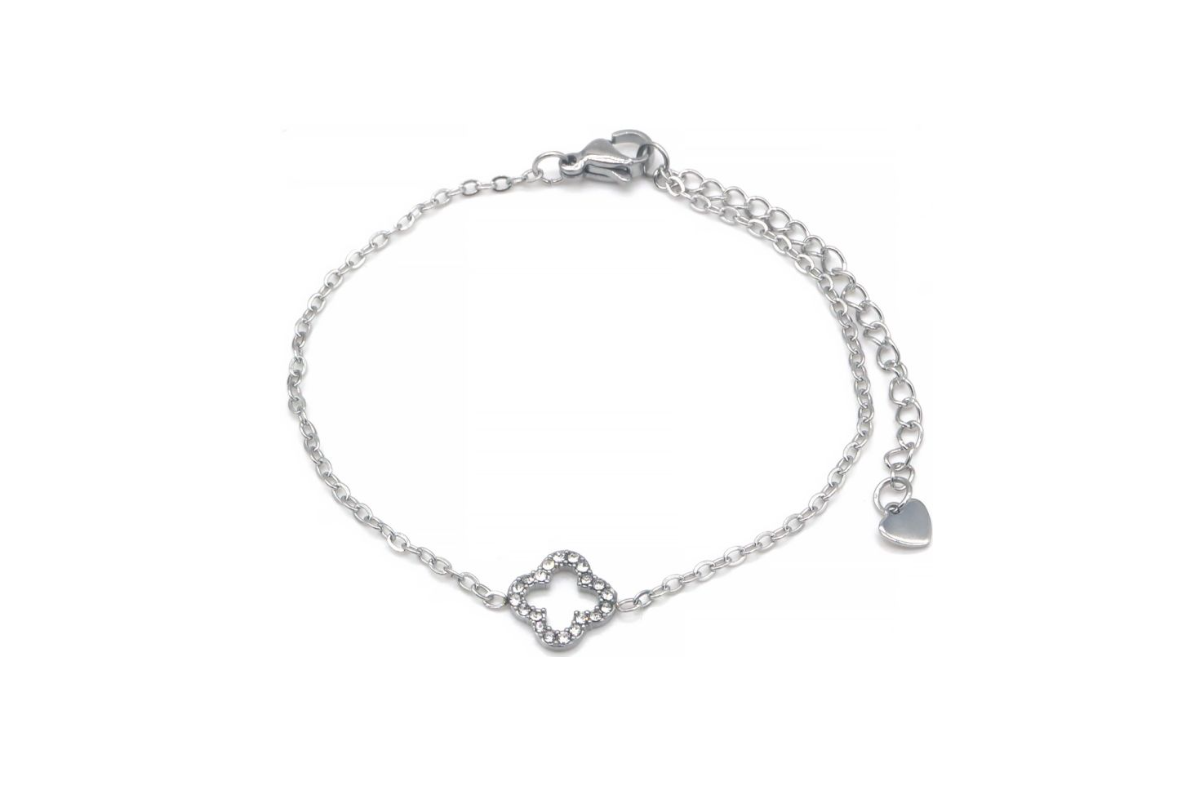 armband-diamantklavertje-zilver-LAcollections