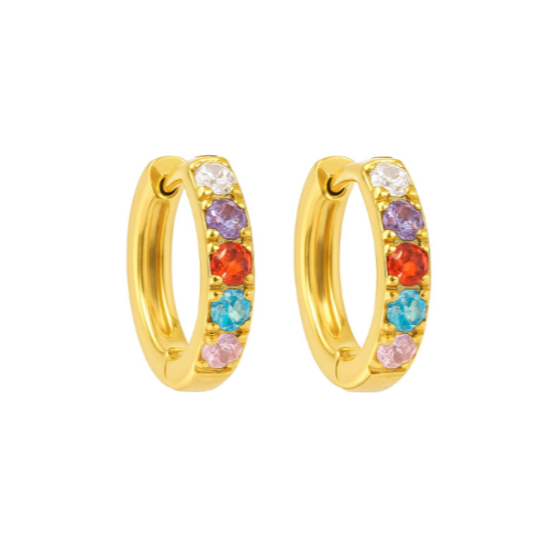 kleine-gekleurde-diamant-oorbellen-goud-LAcollections